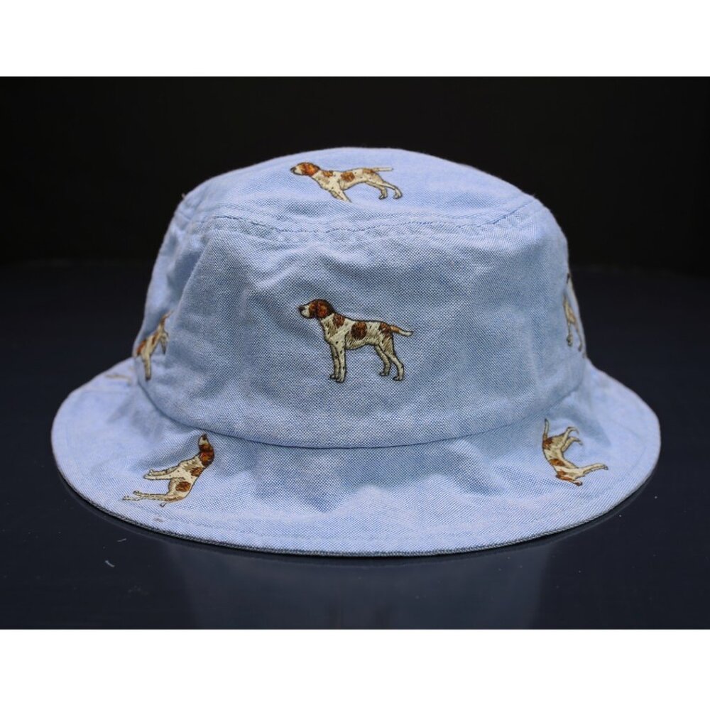 NWT Polo Ralph Lauren Bucket Hat S/M – Allover Puppy Embroidery, Special Edition